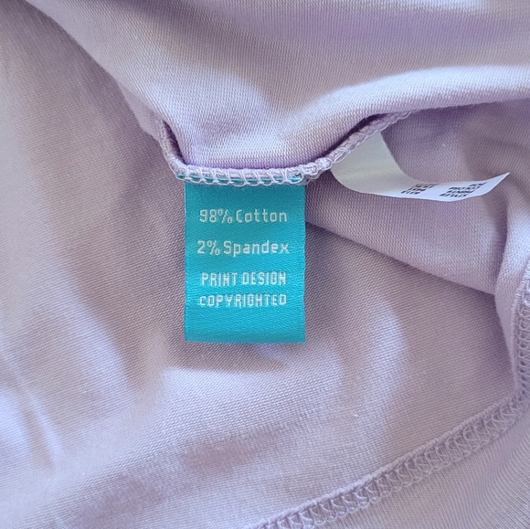 Tori Richard Ashley Top in Lilac💜 - NWT - Picture 8 of 12